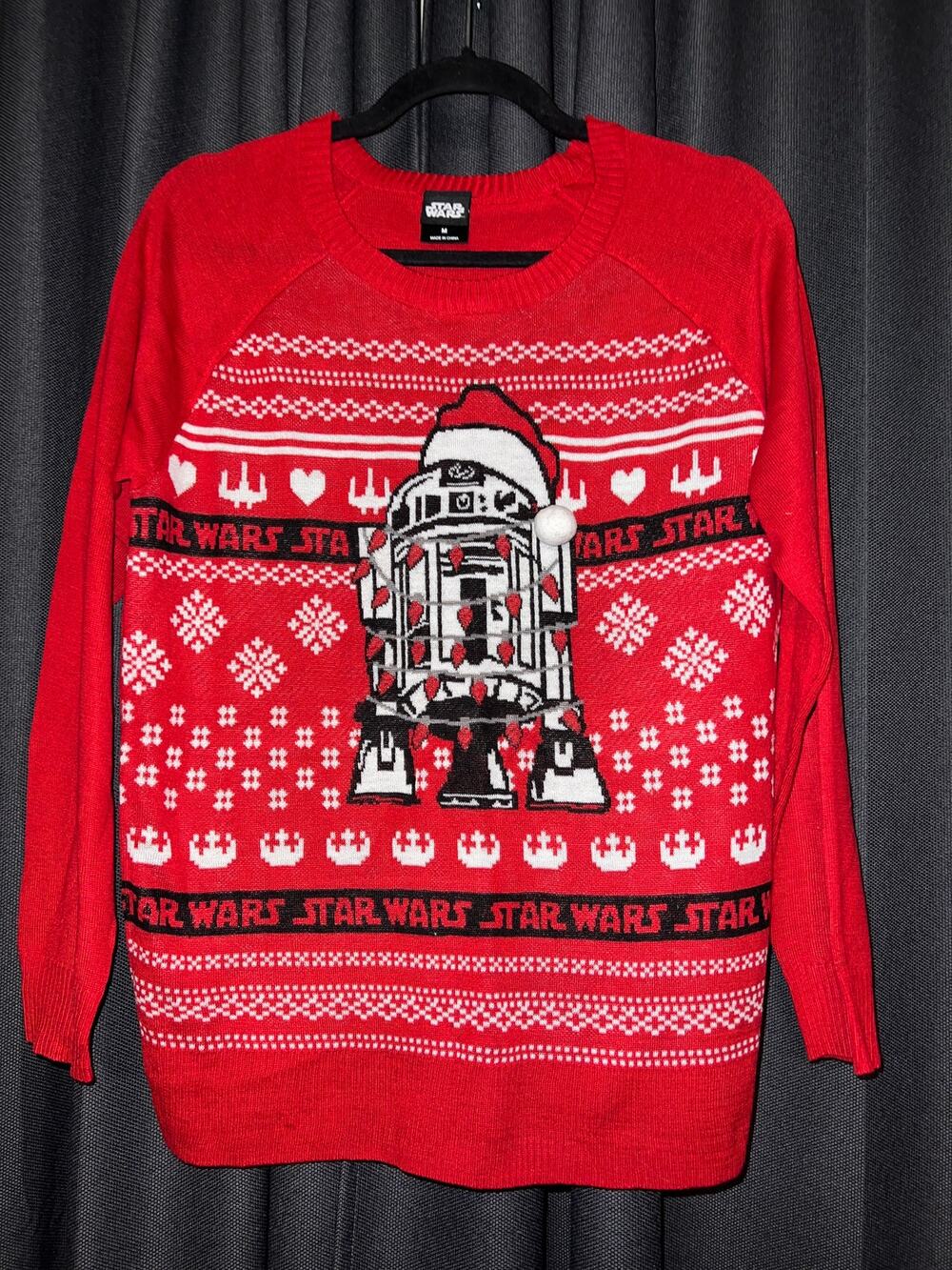 Ugly Christmas Sweater Xmas Size Medium Star Wars
